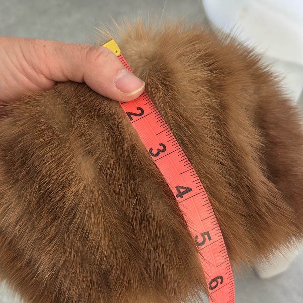 Vintage fur head band medium size - Picture 15 of 16